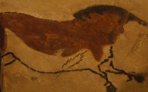 The “yellow horse,” drawn on the cave ceiling in Lascux, France between 15,000-13,5000 BC, is one of the drawings that will appear on the cave.