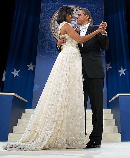 Michelle obama inauguration ball dress