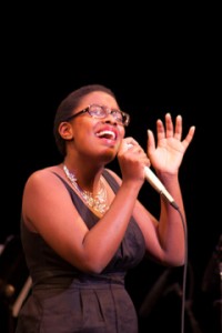 First Place Winner, Cécile McLorin Salvant. Photo by Chip Latshaw, courtesy of the Thelonious Monk Institute of Jazz. 