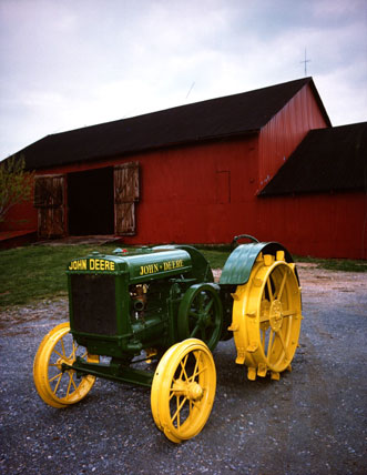 Deere & Company donated a John Deere Model D Tractor to the National Museum 