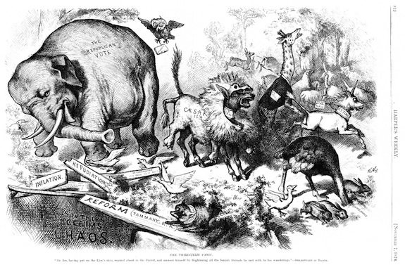 republican elephant cartoon