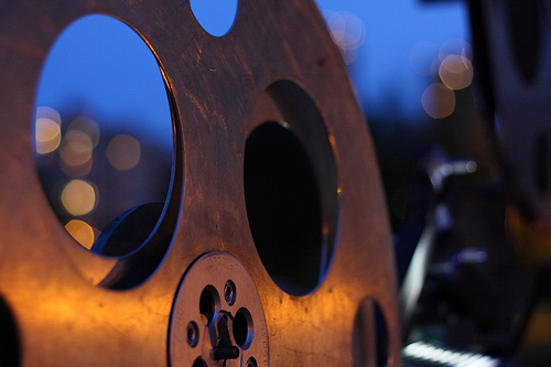 Movie reel, courtesy of Flickr user gomattolson