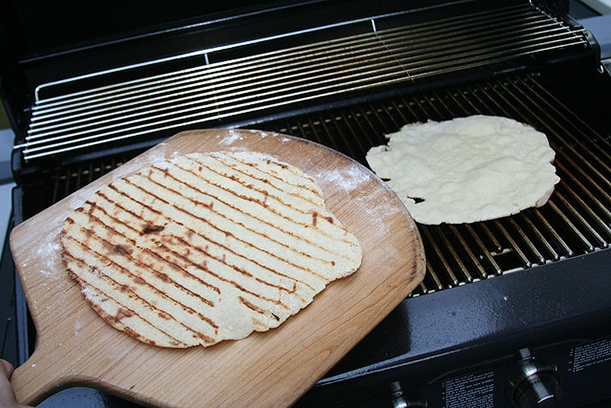 grilled pizza dough