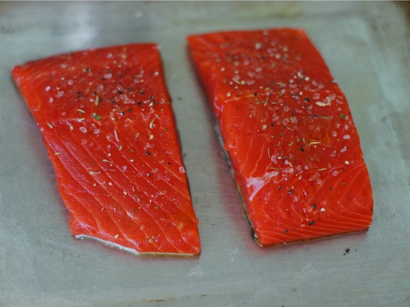 Salmon Meat Color Chart