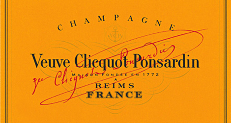 Veuve Clicquot label