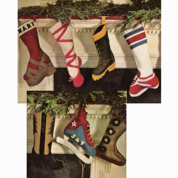 ladies christmas stockings