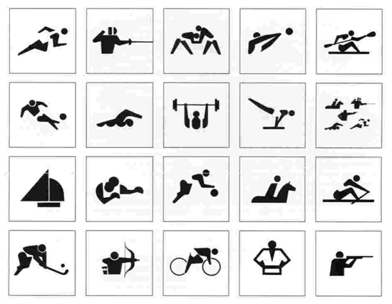 The History of the Olympic Pictograms: How Designers Hurdled the ...