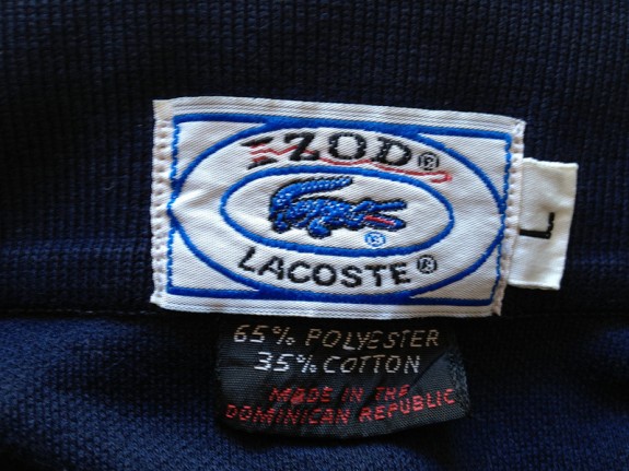 izod lacoste alligator clothing company